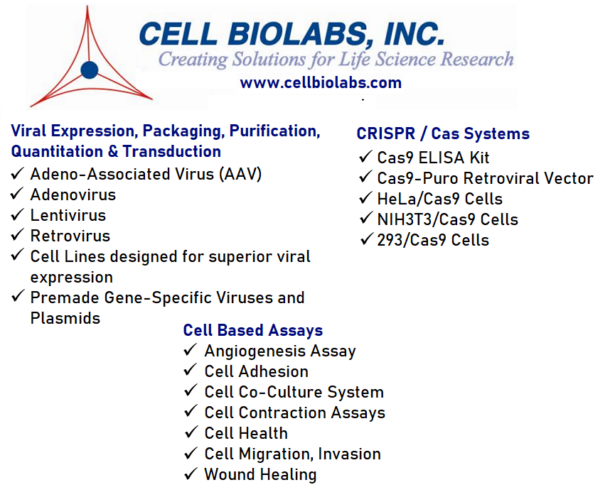 CellBioLabs Products